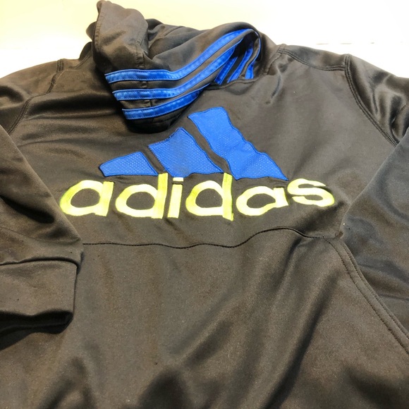 Adidas Boys Hoodie with front pocket Large - Picture 8 of 14